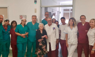 Pescara, infarto a 100 anni: Lucia torna a casa dopo un intervento di angioplastica riuscito