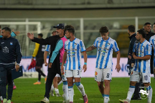 Pescara, pari in extremis con il Sud Tirol: Meazzi salva al 95’